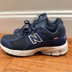 New Balance 2002r, Black and Blue Sneakers